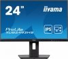 IIYAMA Monitor ProLite 23.8 cala XUB2493HS-B6 A, IPS, HDMI, DP, 2x2W, HAS, 300cd^m2, obrót stopy 120 stopni